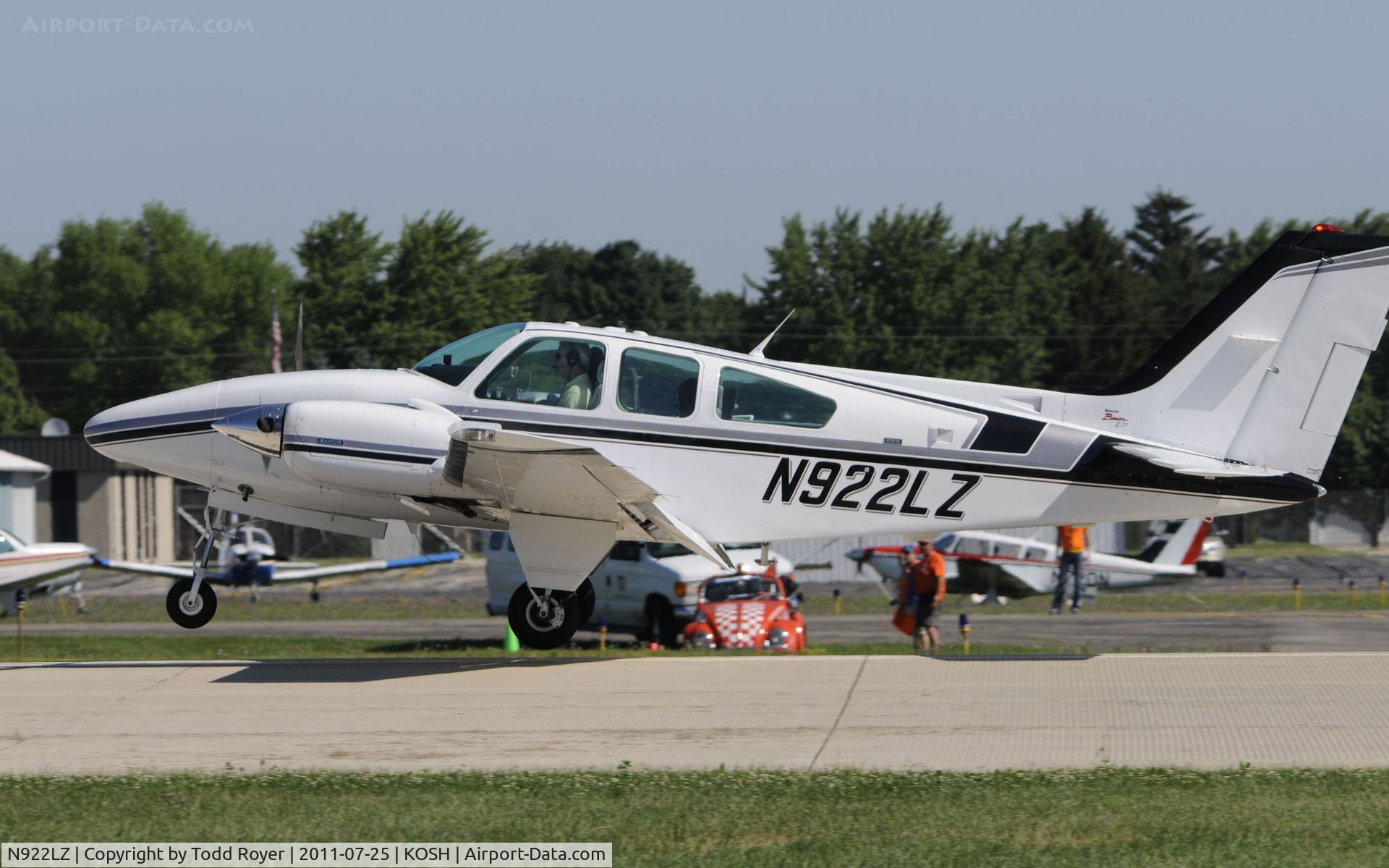 N922LZ, 1974 Beech E-55 Baron C/N TE993, AIRVENTURE 2011