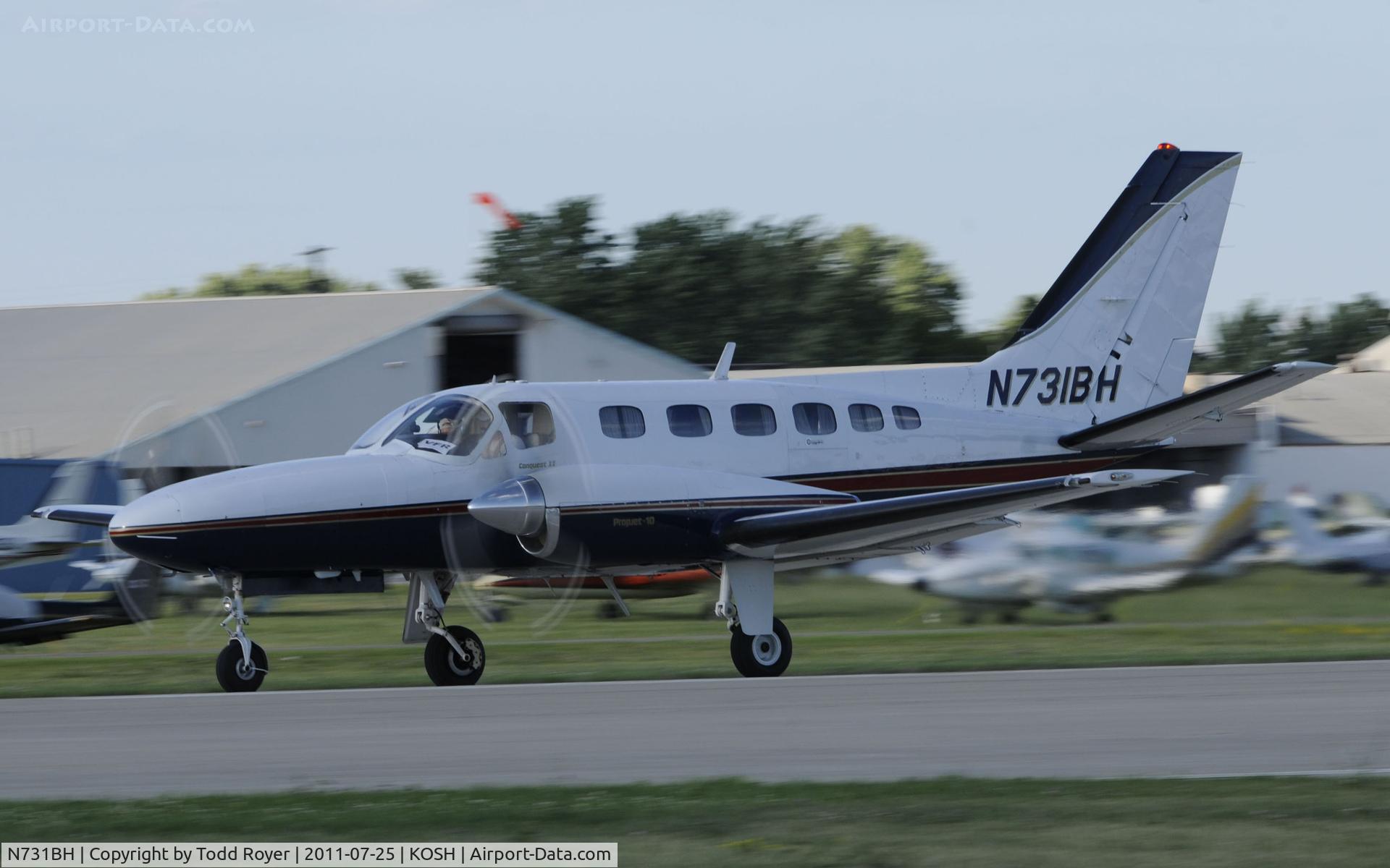 N731BH, 1986 Cessna 441 Conquest II C/N 441-0360, AIRVENTURE 2011