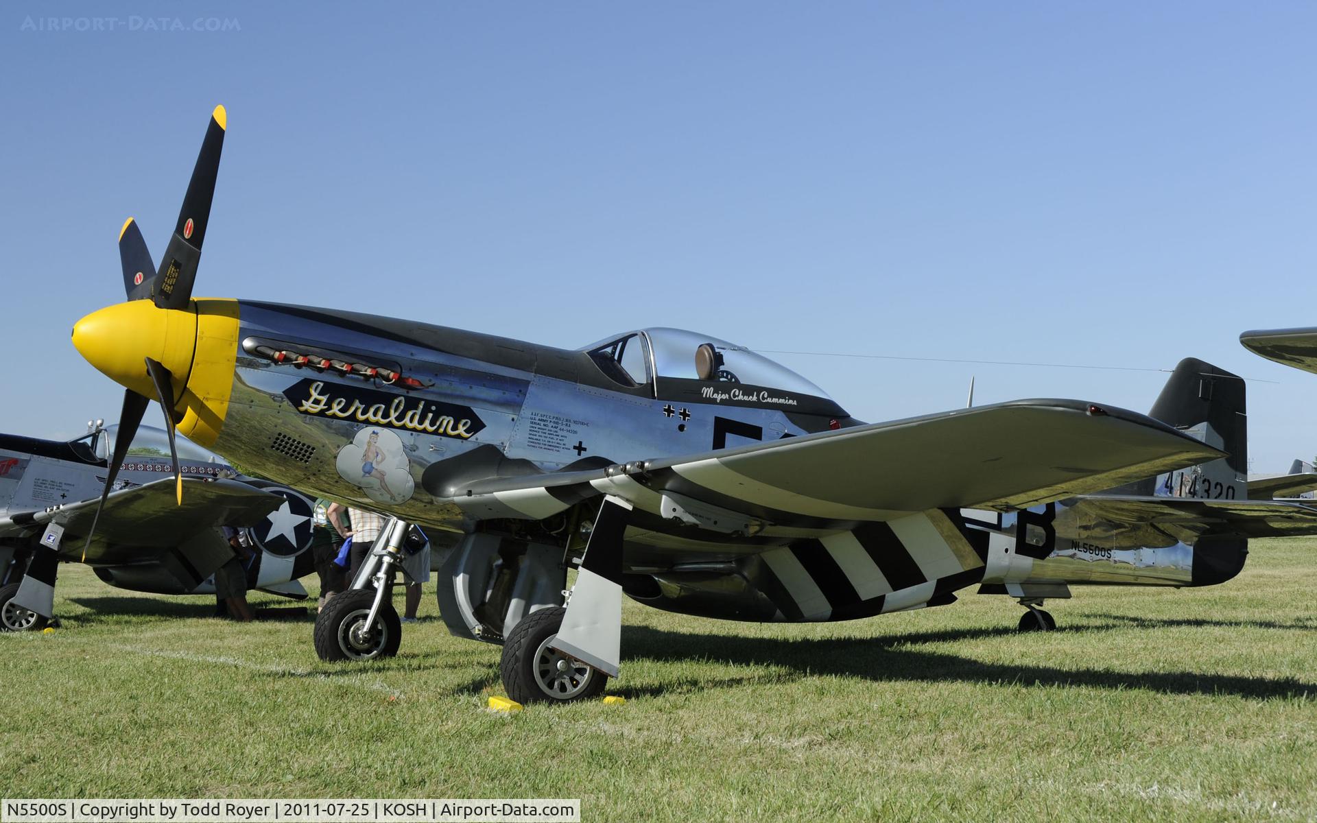 N5500S, 1944 North American F-51D Mustang C/N 44-63655, AIRVENTURE 2011