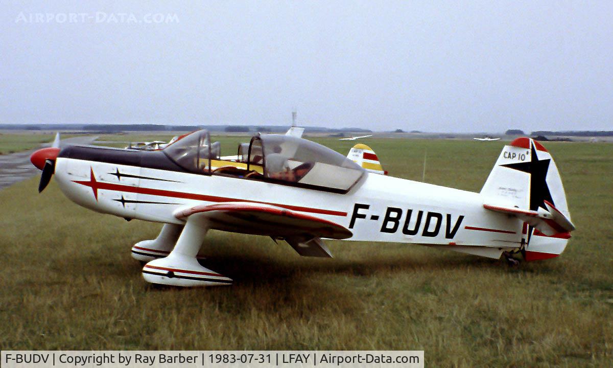 F-BUDV, Mudry CAP-10B C/N 72, Mudry CAP-10B [72] Amiens-Glisy~F 31/07/1983.