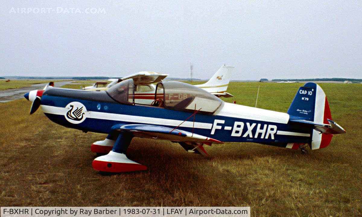 F-BXHR, 1977 Mudry CAP-10B C/N 79, Mudry CAP-10B [79] Amiens-Glisy~F 31/07/1983.