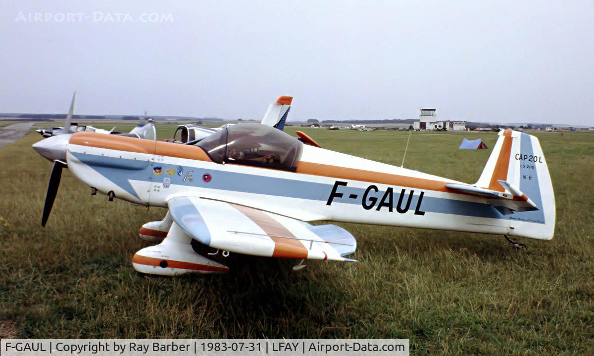 F-GAUL, 1977 Mudry CAP-20LS-200 C/N 6, Mudry CAP-20LS 200 [06] Amiens-Glisy~F 31/07/1983.