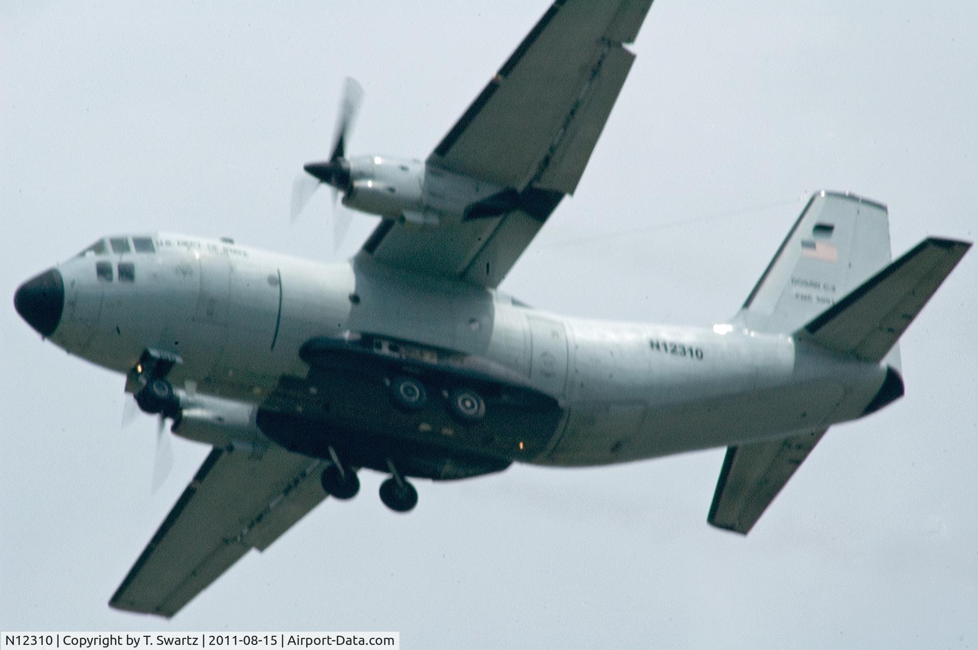 N12310, Alenia C-27A Spartan C/N 91-0106, Touch and go, Melbourne International Airport