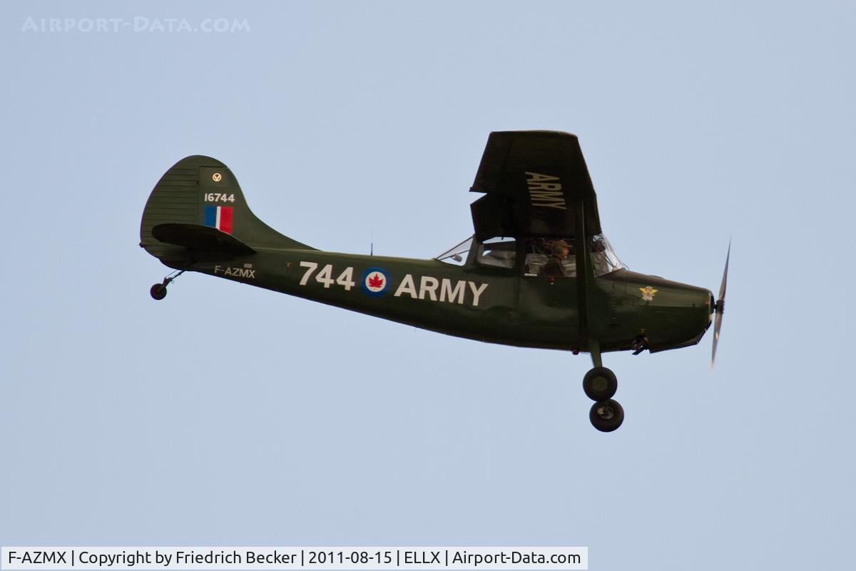 F-AZMX, Cessna O-1E Bird Dog C/N 24557, on final RW24