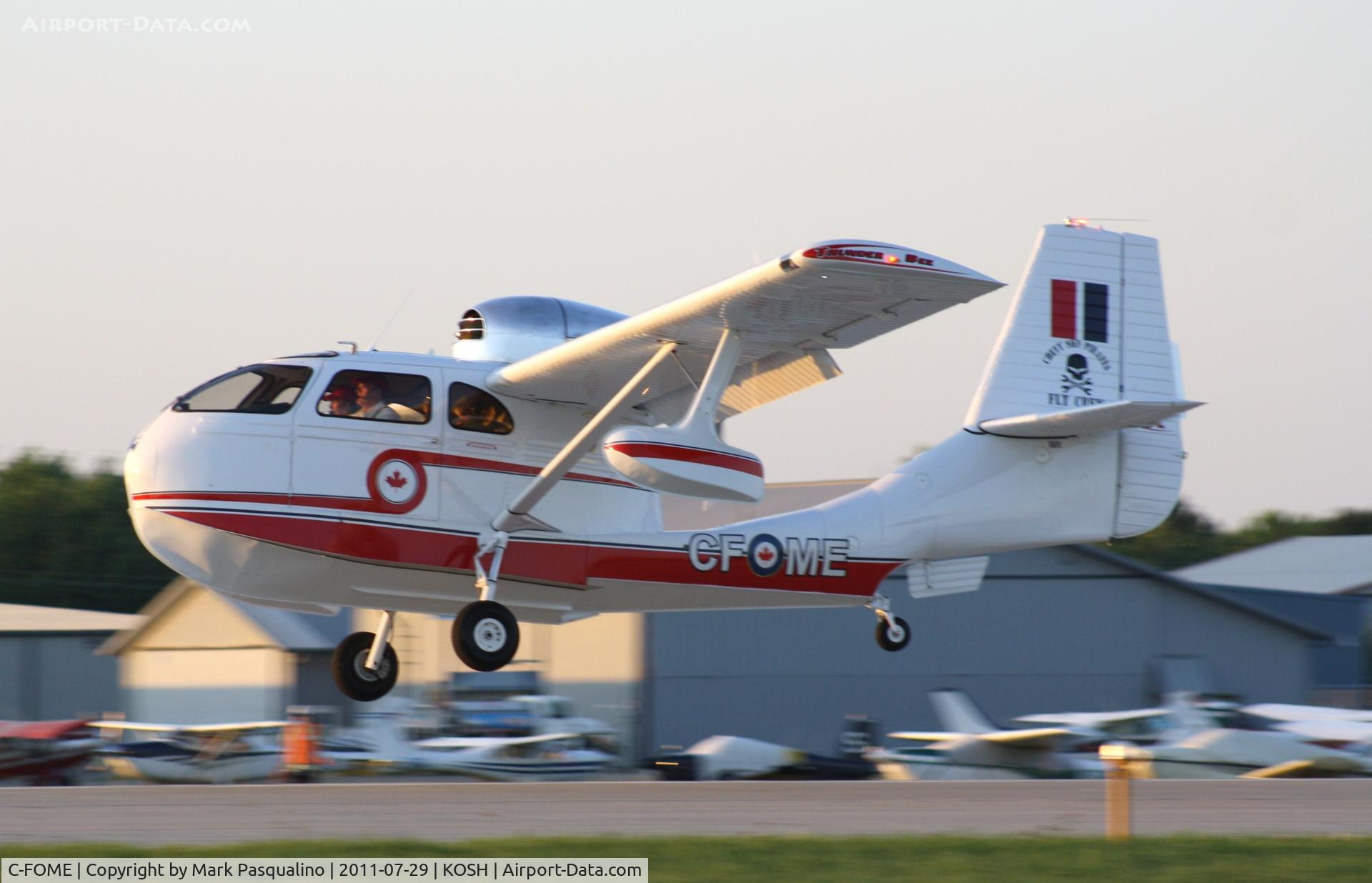 C-FOME, 2010 Republic RC-3 Seabee C/N 001, Thunder Bee RC-3