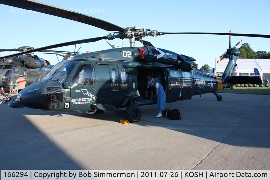 166294, Sikorsky MH-60S Knighthawk C/N 70-2760, On display at Airventure 2011.