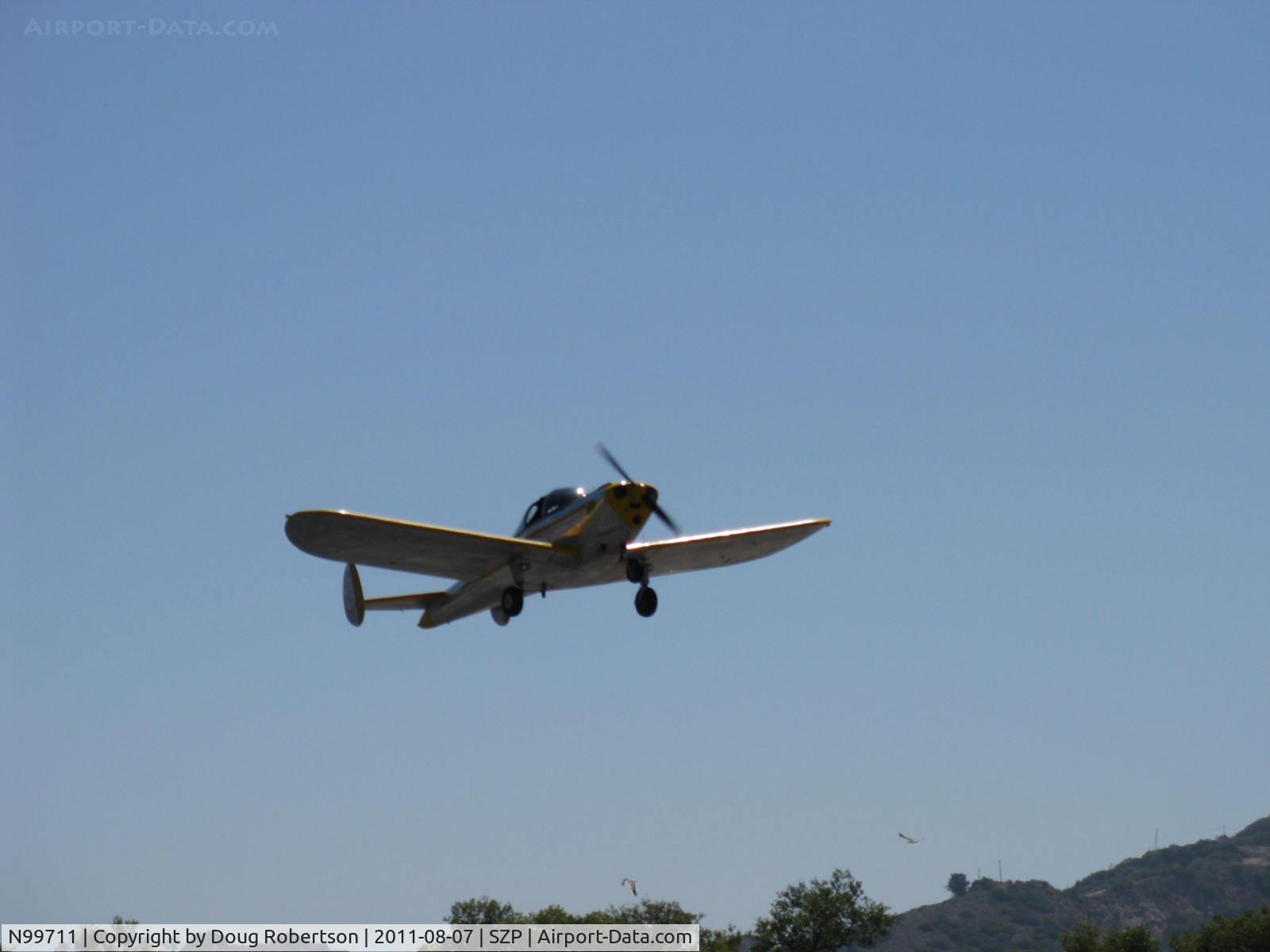 N99711, 1946 Erco 415D Ercoupe C/N 2334, 1946 ERCO Ercoupe 415-D, Continental O-200 100 Hp upgrade, takeoff climb Rwy 22