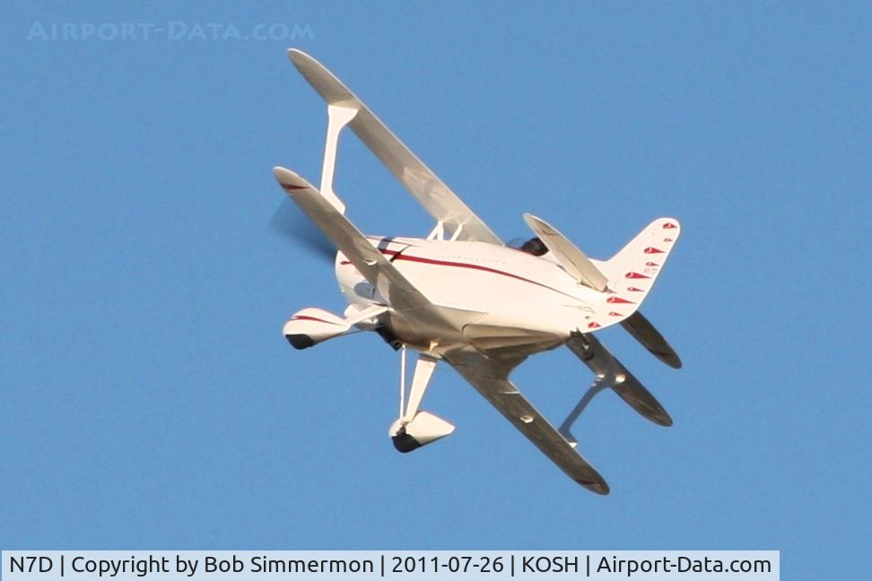 N7D, 1951 Payne Knight Twister KT-125 C/N D-1, Departing Airventure 2011.
