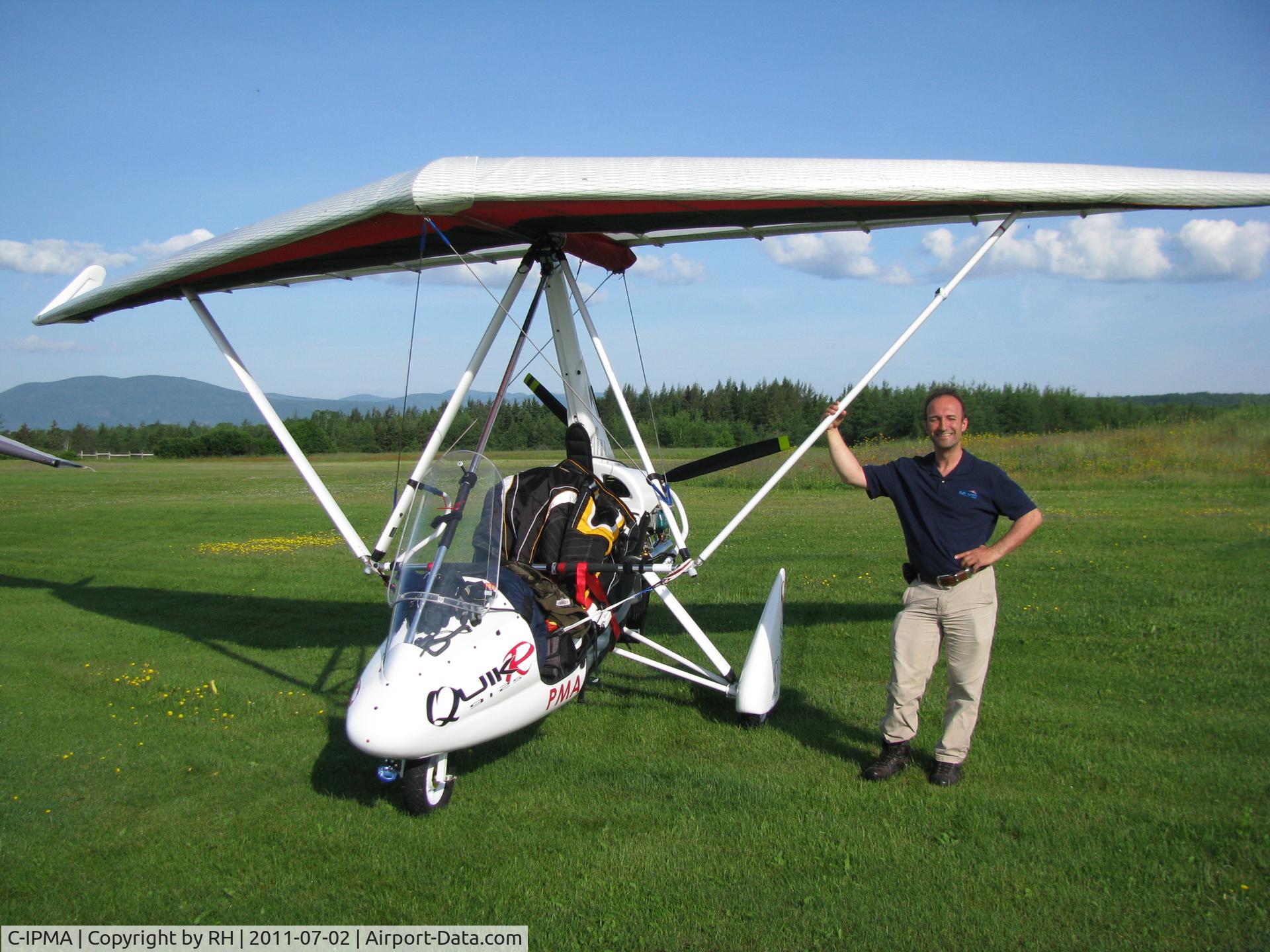 C-IPMA, 2011 P&M Aviation QuikR C/N 8571, Ille au coude