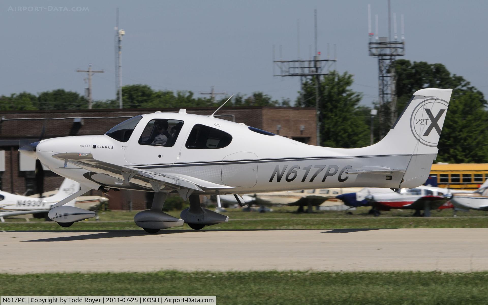 N617PC, 2011 Cirrus SR22T C/N 0158, AIRVENTURE 2011