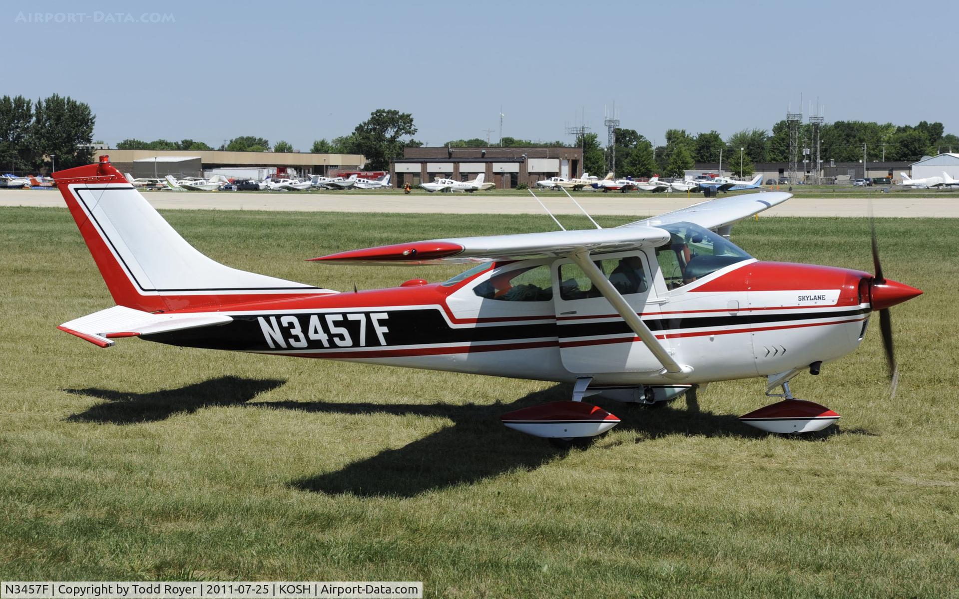N3457F, 1966 Cessna 182J Skylane C/N 18257457, AIRVENTURE 2011