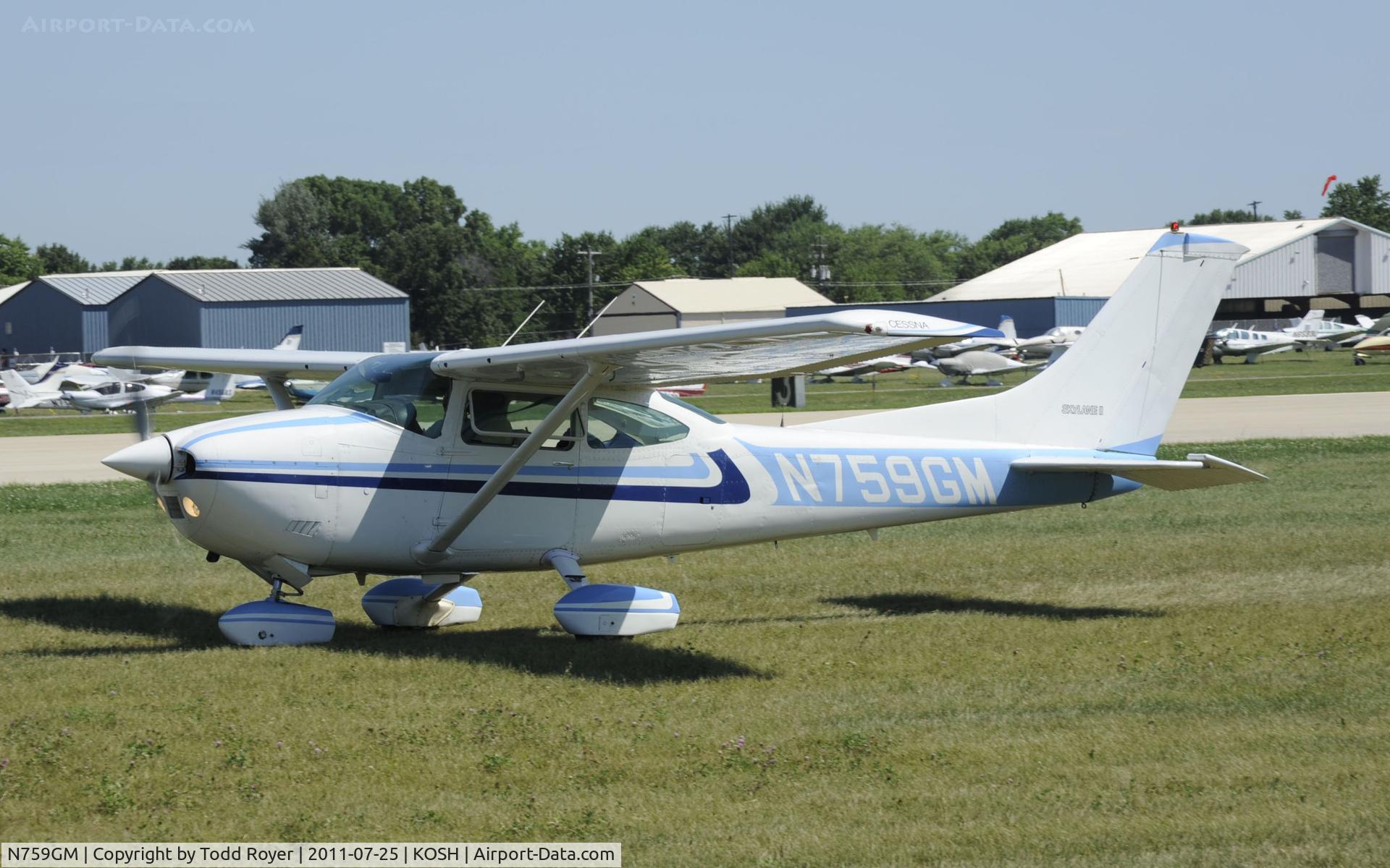 N759GM, 1977 Cessna 182Q Skylane C/N 18265983, AIRVENTURE 2011