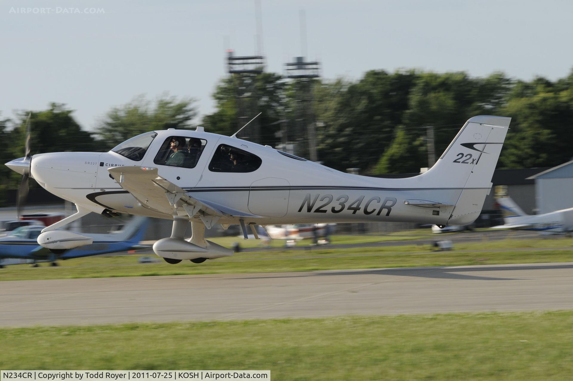 N234CR, Cirrus SR-22T G5 C/N 0016, AIRVENTURE 2011
