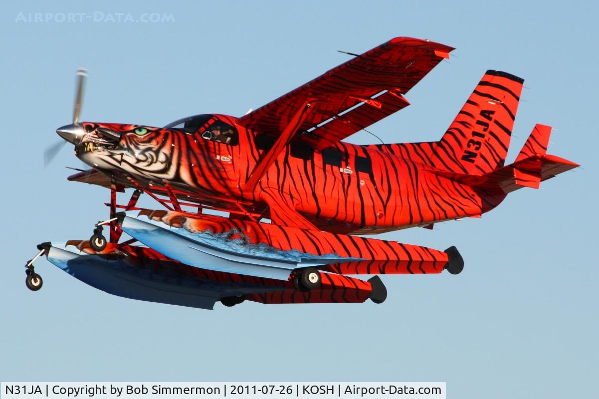 N31JA, 2010 Quest Kodiak 100 C/N 100-0042, Departing Airventure 2011.