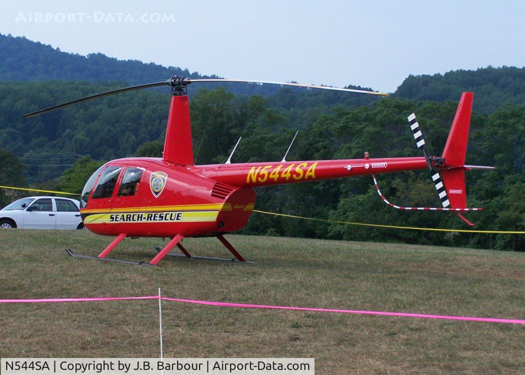 N544SA, 2006 Robinson R44 II C/N 11145, Taken at Hazzard Homecoming in Sperryville, Va just outside of Culpepper Va.