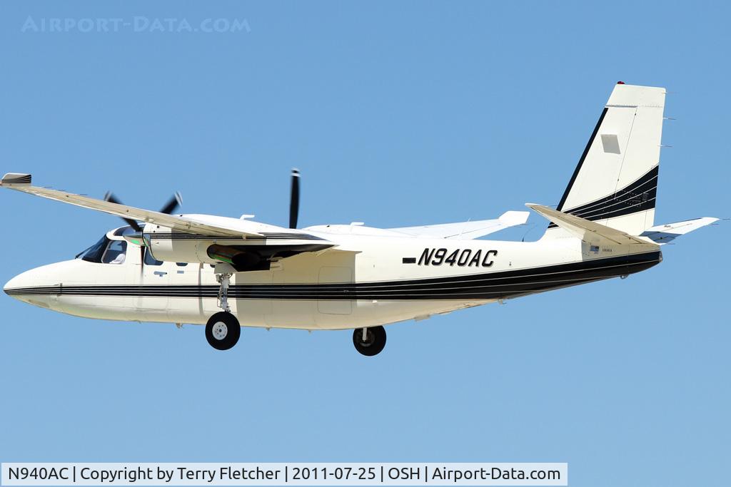 N940AC, 1980 Rockwell Commander 695 C/N 11629, 1980 Rockwell International Corp 695, c/n: 11629 at 2011 Oshkosh