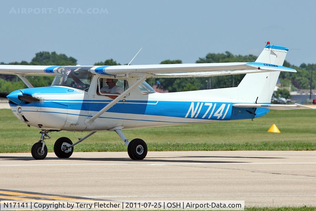 N17141, 1972 Cessna 150L C/N 15073638, 1972 Cessna 150L, c/n: 15073638 at 2011 Oshkosh