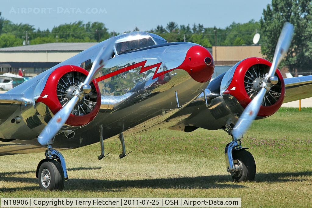 N18906, Lockheed 12A Electra Junior C/N 1277, Lockheed 12A, c/n: 1277 , at 2011 Oshkosh