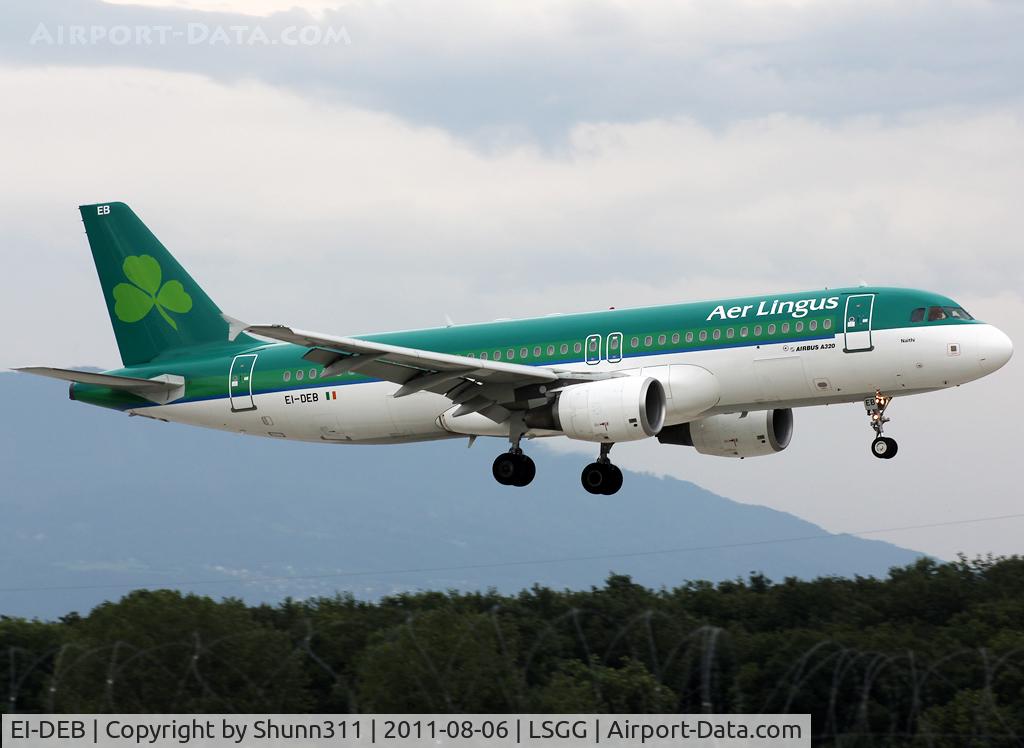 EI-DEB, 2004 Airbus A320-214 C/N 2206, Landing rwy 23...