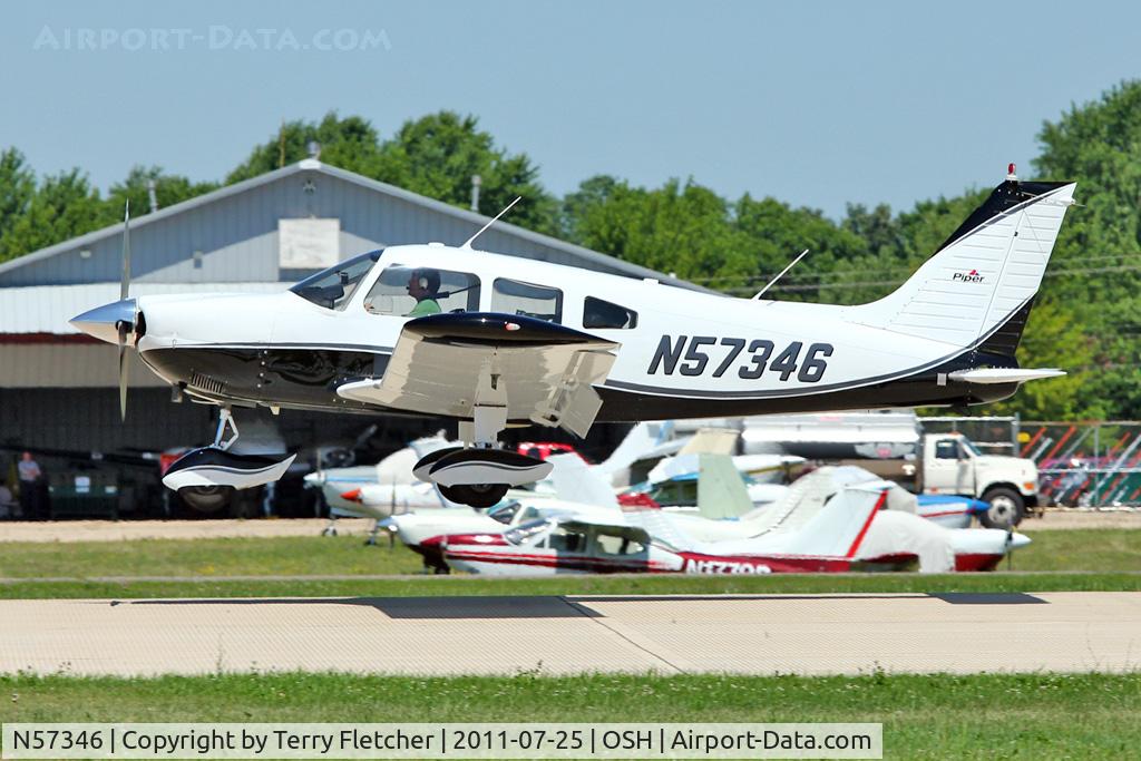 N57346, 1973 Piper PA-28-235 C/N 28-7410033, 1973 Piper PA-28-235, c/n: 28-7410033 at 2011 Oshkosh