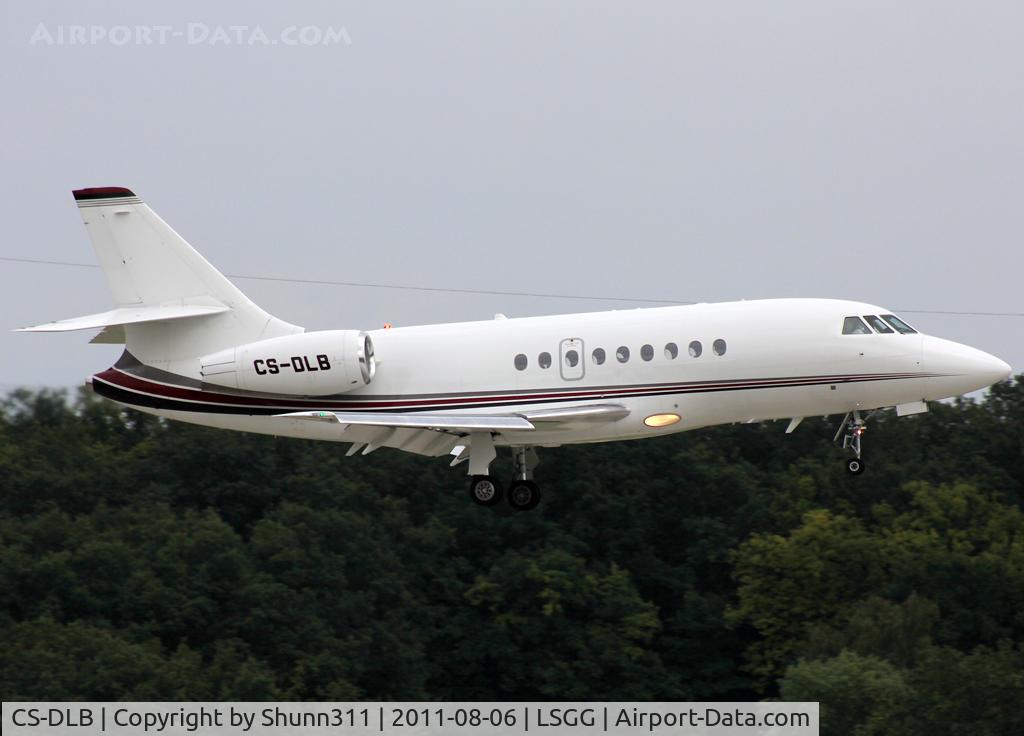 CS-DLB, 2006 Dassault Falcon 2000EX C/N 80, Landing rwy 23