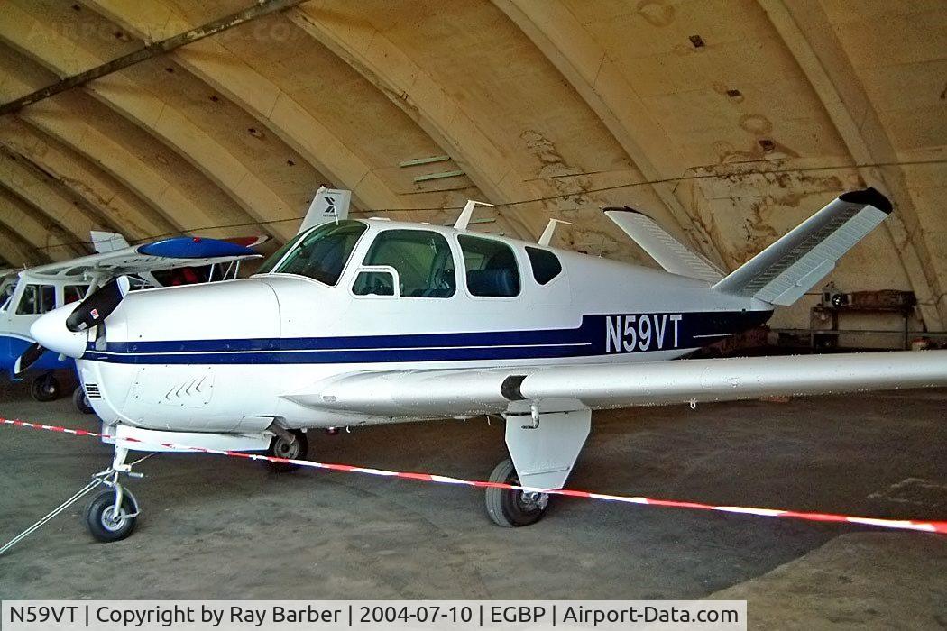 N59VT, 1959 Beech K35 Bonanza C/N D-5897, Beech K35 Bonanza [D-5897] Kemble~D 10/07/2004.