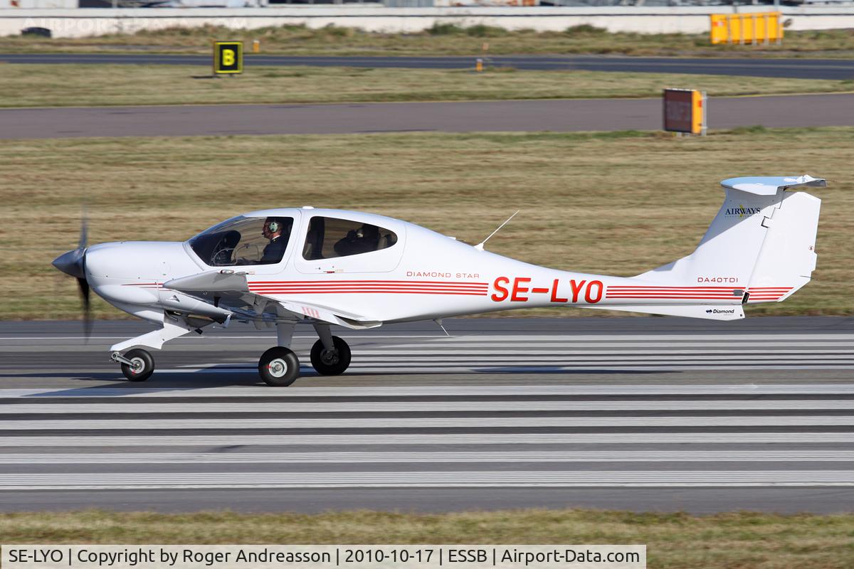 SE-LYO, 2007 Diamond DA-40D Diamond Star C/N D4.299, Airways Flygutbildning