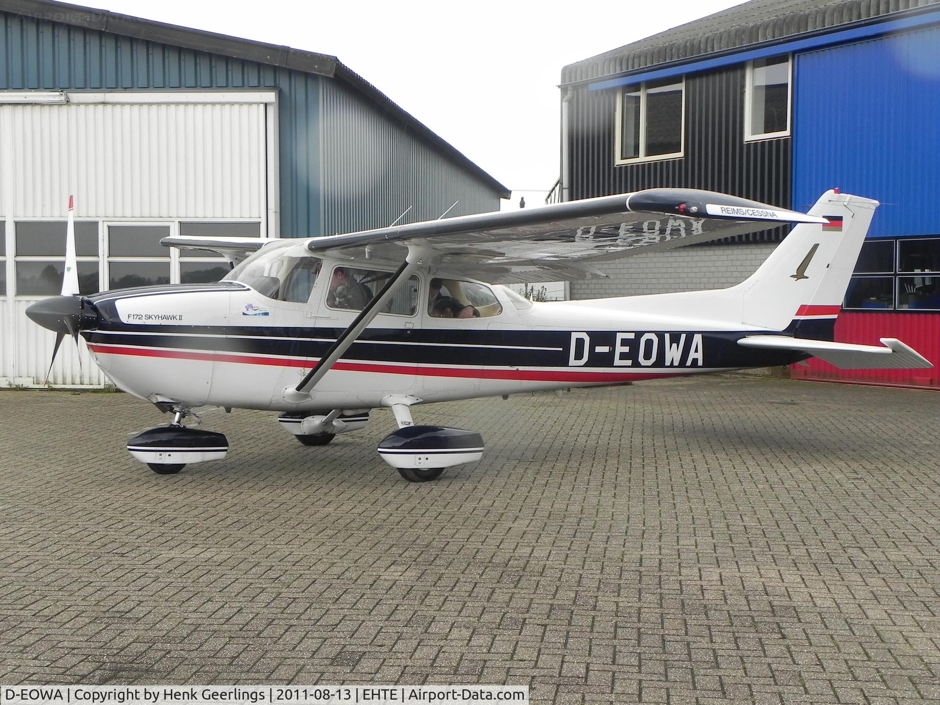 D-EOWA, Reims F172N II Skyhawk C/N 1724, Teuge Airport