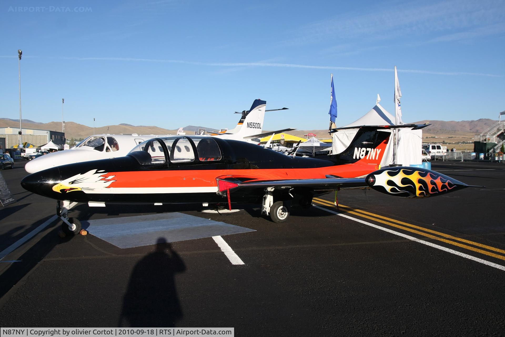 N87NY, 1961 Morane-Saulnier MS.760 Paris C/N 87, Reno air races 2010