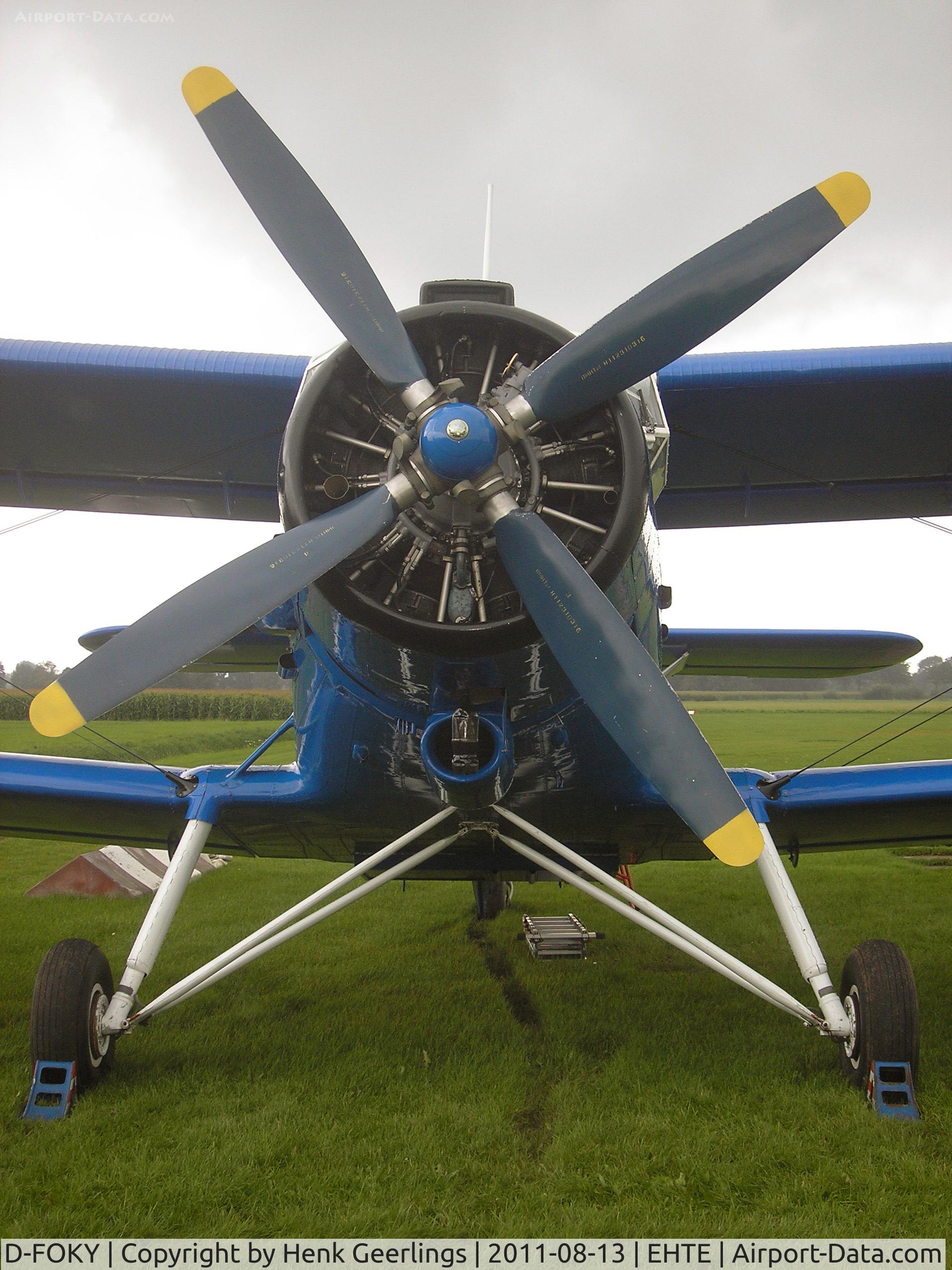 D-FOKY, Antonov An-2TD C/N 1G86-49, 15th European AN-2 Meeting at Teuge Int'l Airport