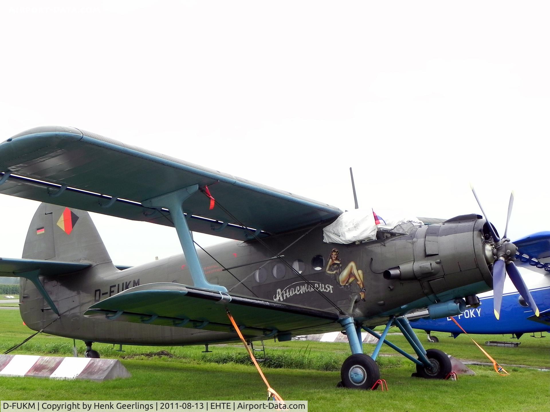 D-FUKM, Antonov AN-2T C/N 17747310, 15th European AN-2 Meeting at Teuge Int'l Airport