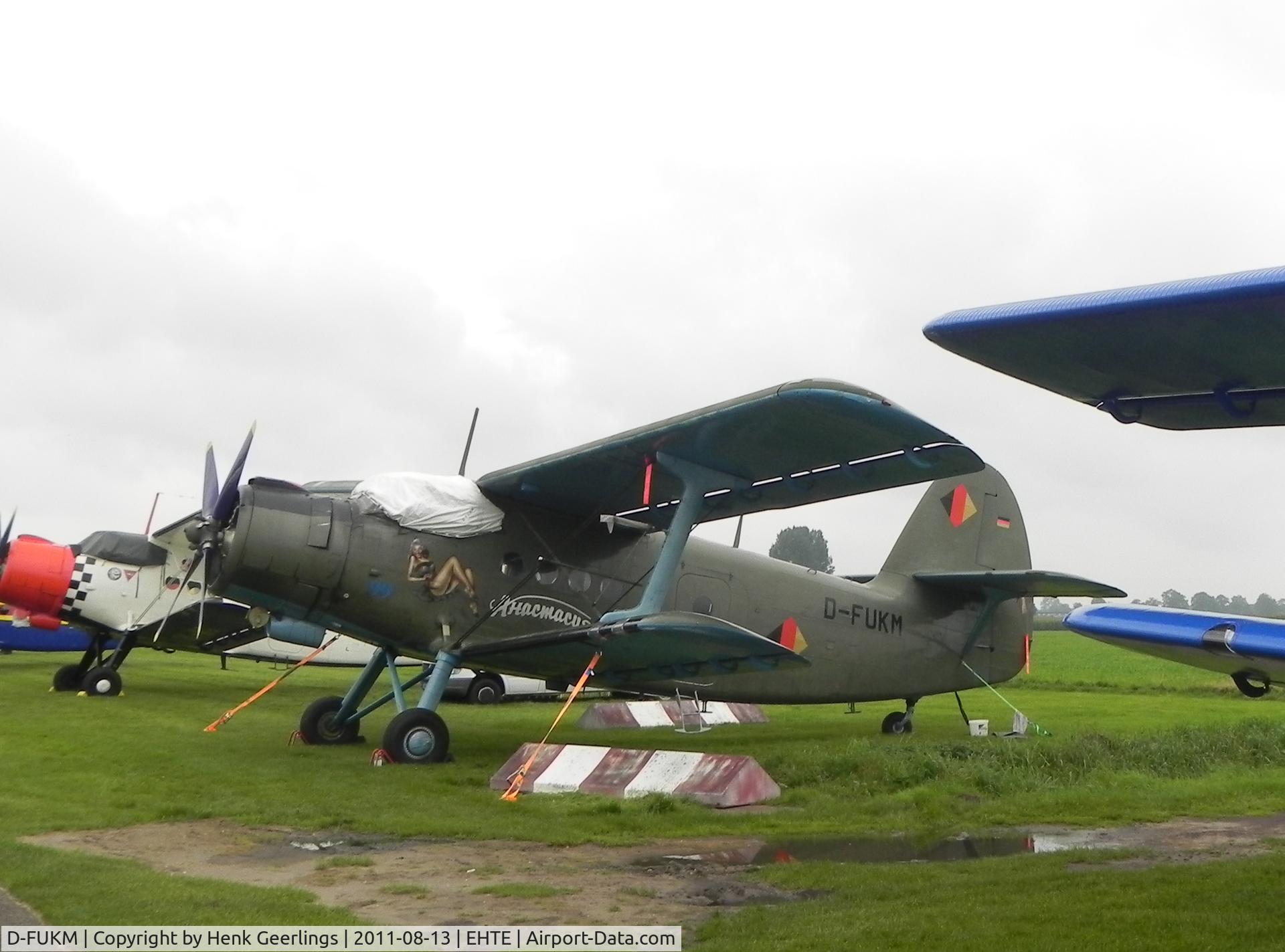 D-FUKM, Antonov AN-2T C/N 17747310, 15th European AN-2 Meeting at Teuge Int'l Airport