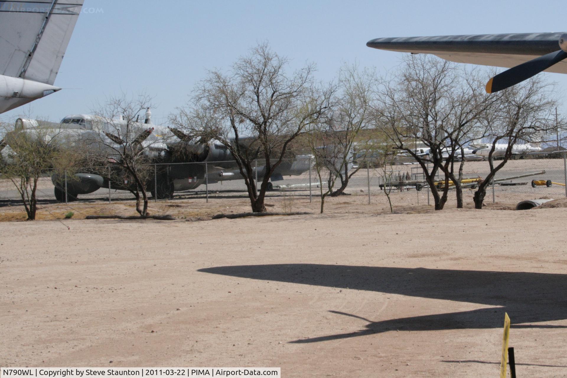 N790WL, 1954 Avro 716 Shackleton AEW.2 C/N R3/696/239009, Taken at Pima Air and Space Museum, in March 2011 whilst on an Aeroprint Aviation tour (hiding behind the bushes)