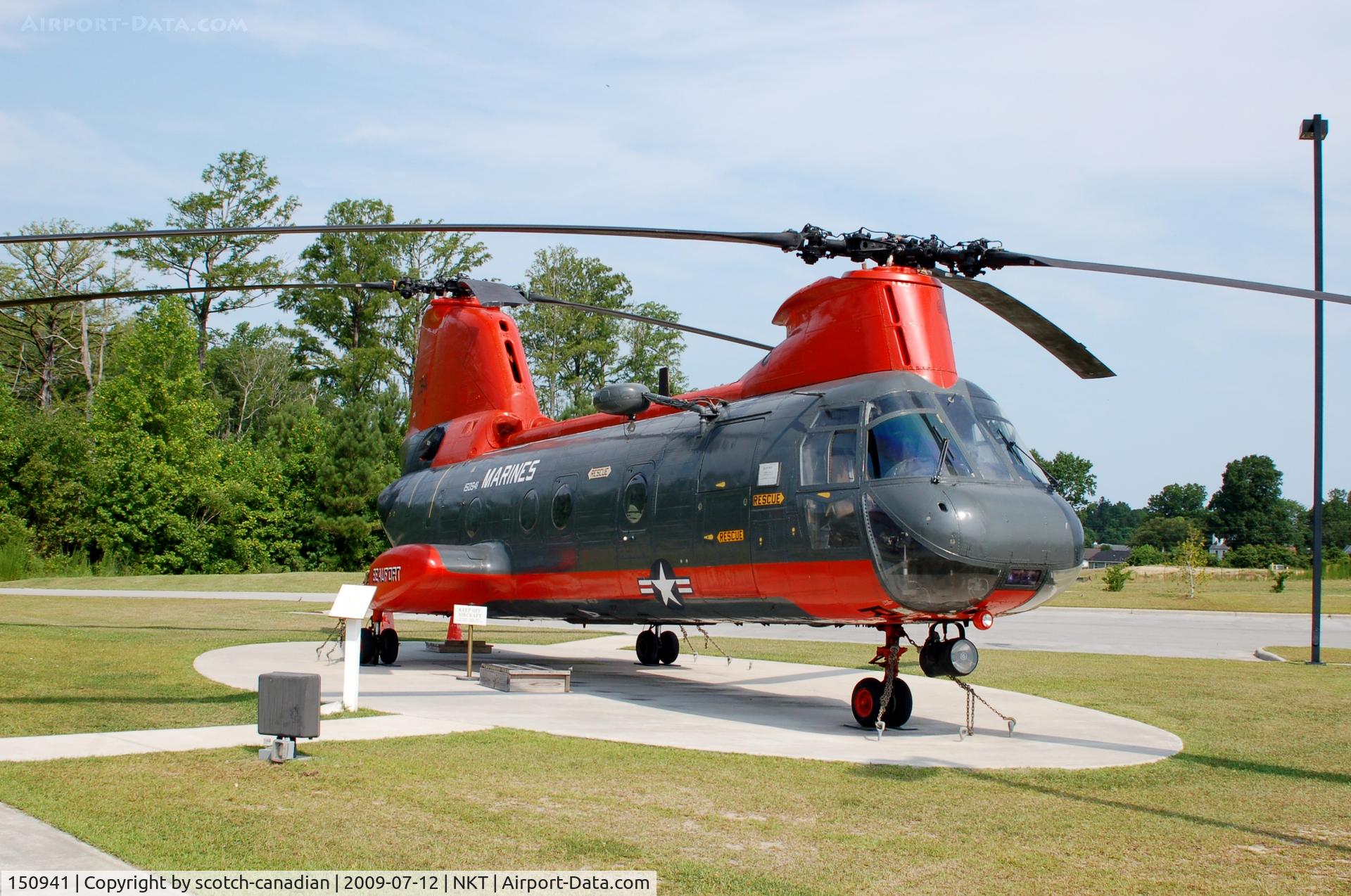 150941, 1964 Boeing Vertol HH-46D Sea Knight C/N 2024, 1964 Boeing Vertol HH-46D Sea Knight Helicopter on display at the Havelock Tourist & Event Center, Havelock, NC