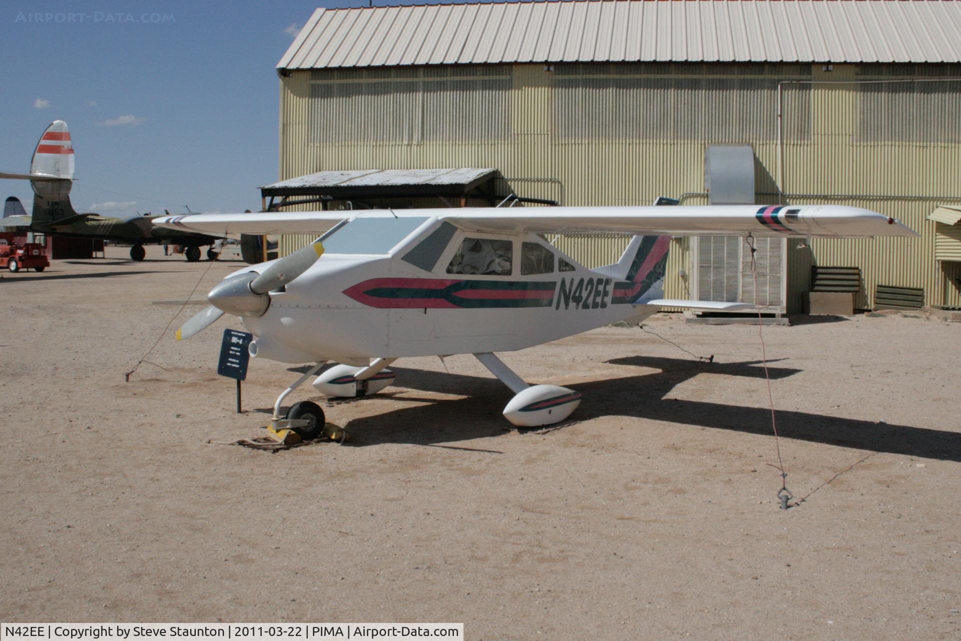 N42EE, Bede BD-4 C/N 382, Taken at Pima Air and Space Museum, in March 2011 whilst on an Aeroprint Aviation tour