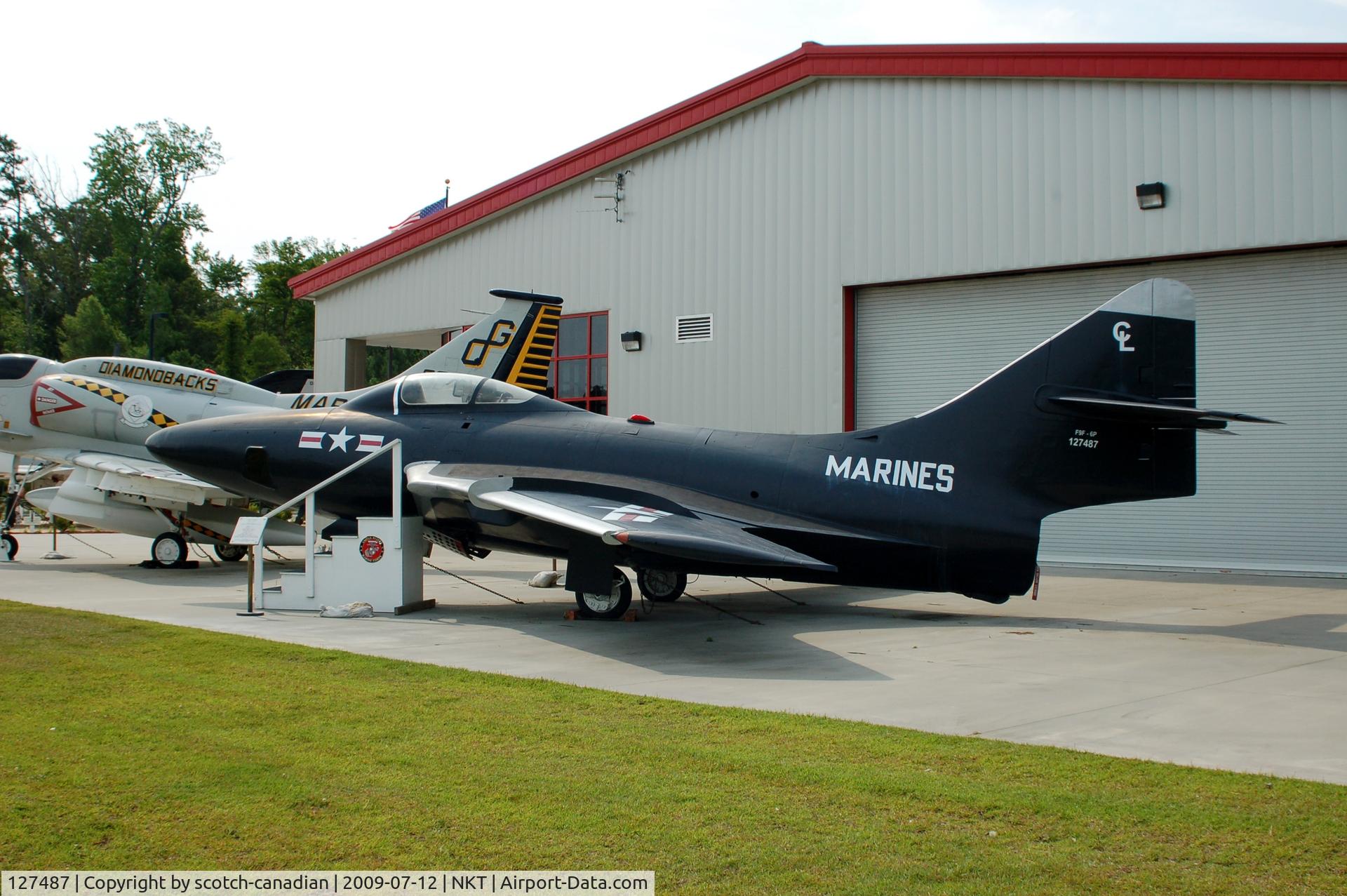 127487, Grumman F9F-6P Cougar C/N Not found 127487, Grumman F9F-6P 