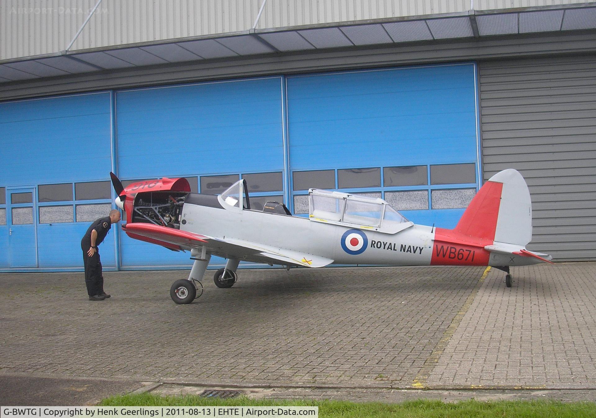 G-BWTG, 1950 De Havilland DHC-1 Chipmunk T.10 C/N C1/0119,  Teuge Airport