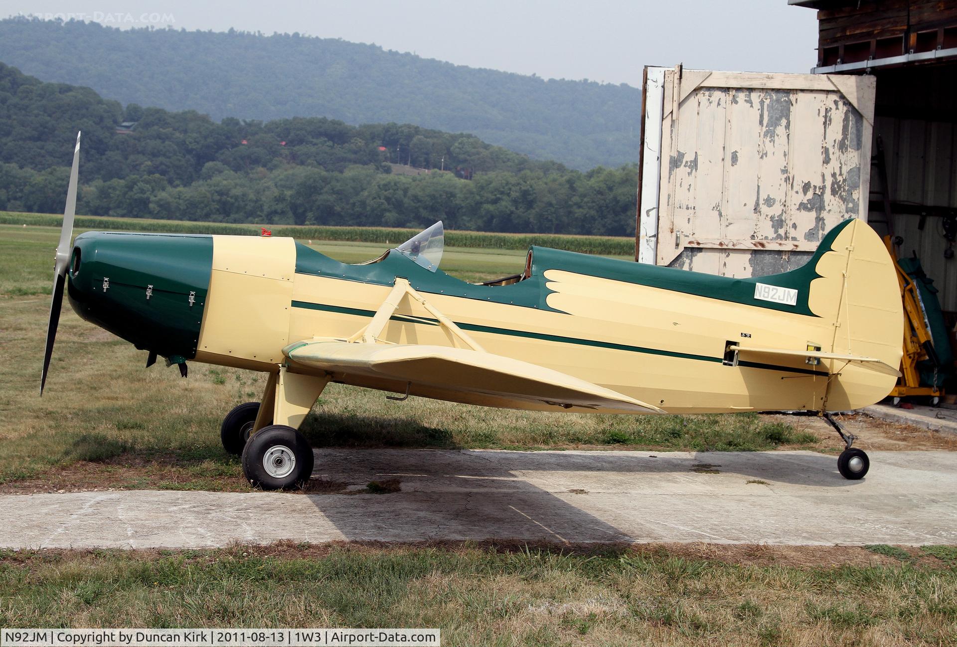 N92JM, Spezio Sport DAL-1 Tuholer C/N 399, A nice gem in the final stages of restoration