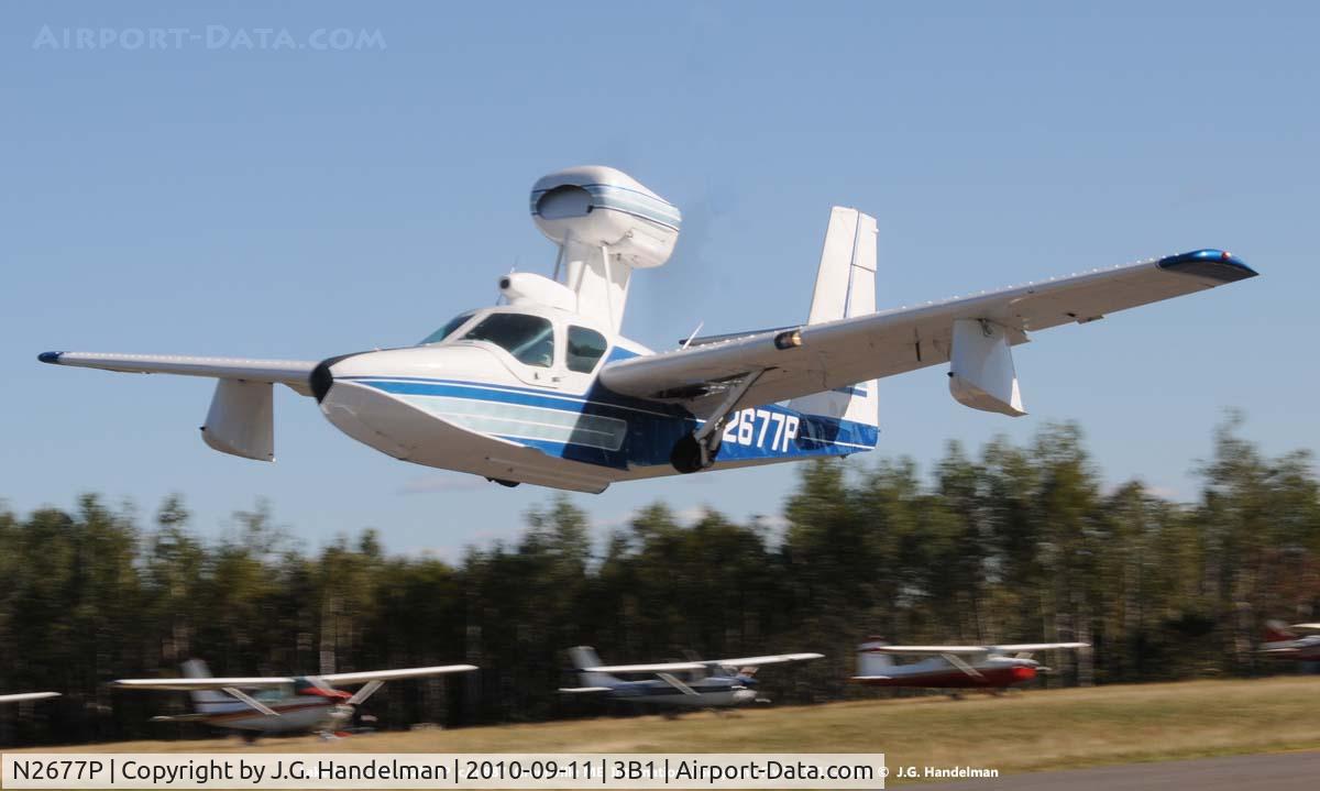 N2677P, 1978 Consolidated Aeronautics Inc. LAKE LA-4-200 C/N 887, take off from land
