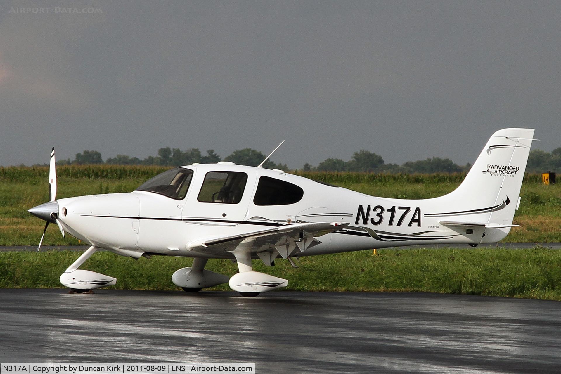 N317A, 2006 Cirrus SR22 C/N 2105, Lancaster has a Cirrus facility