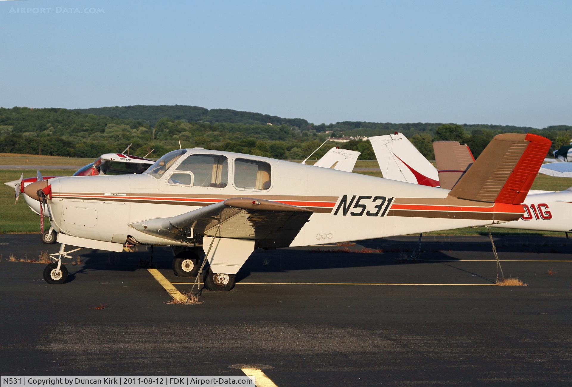 N531, 1953 Beech D35 C/N D-3676, Maybe the registration has something to do with the 1953 year of manufacture?!