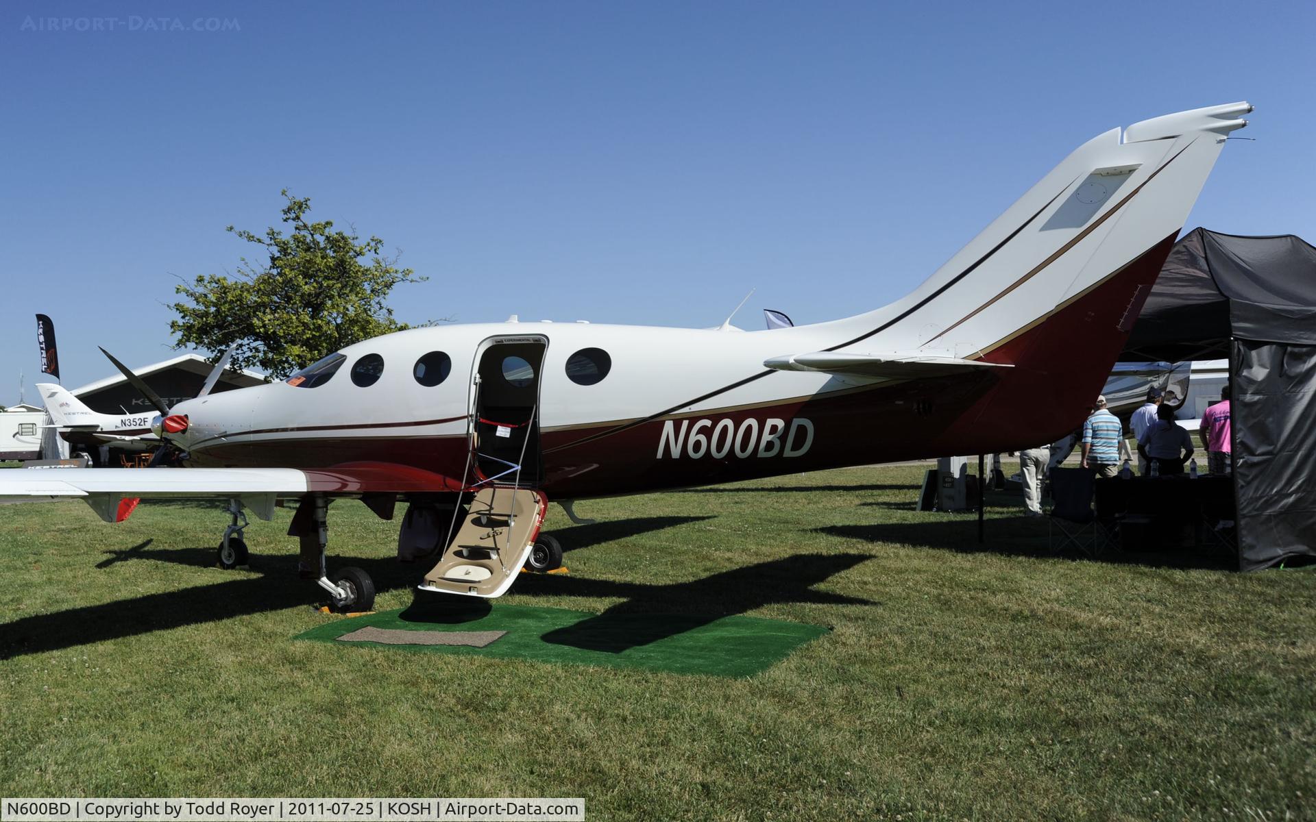 N600BD, 2008 AIR Epic LT C/N 019, AIRVENTURE 2011