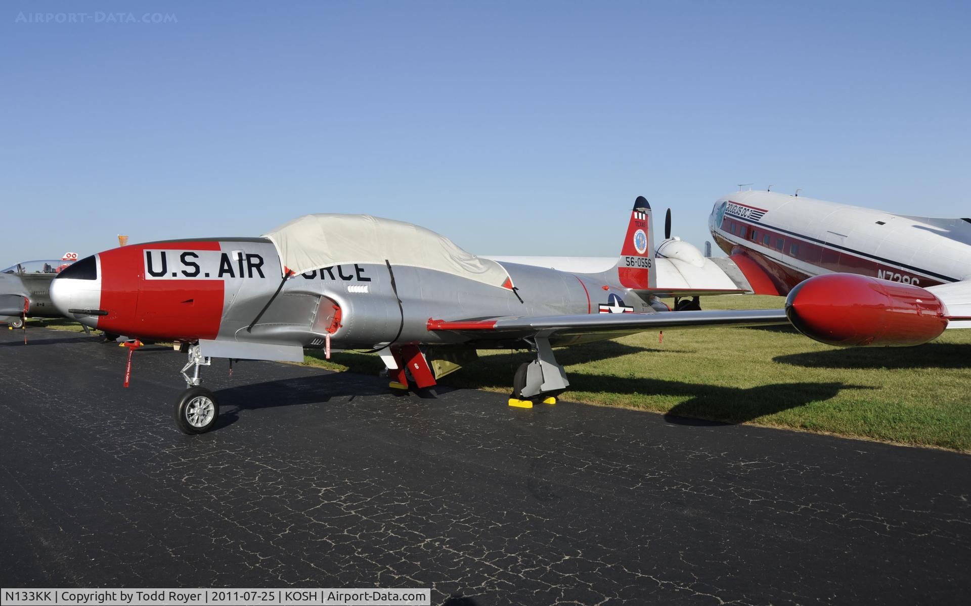 N133KK, Canadair T-33AN Silver Star 3 C/N T33-556, AIRVENTURE 2011