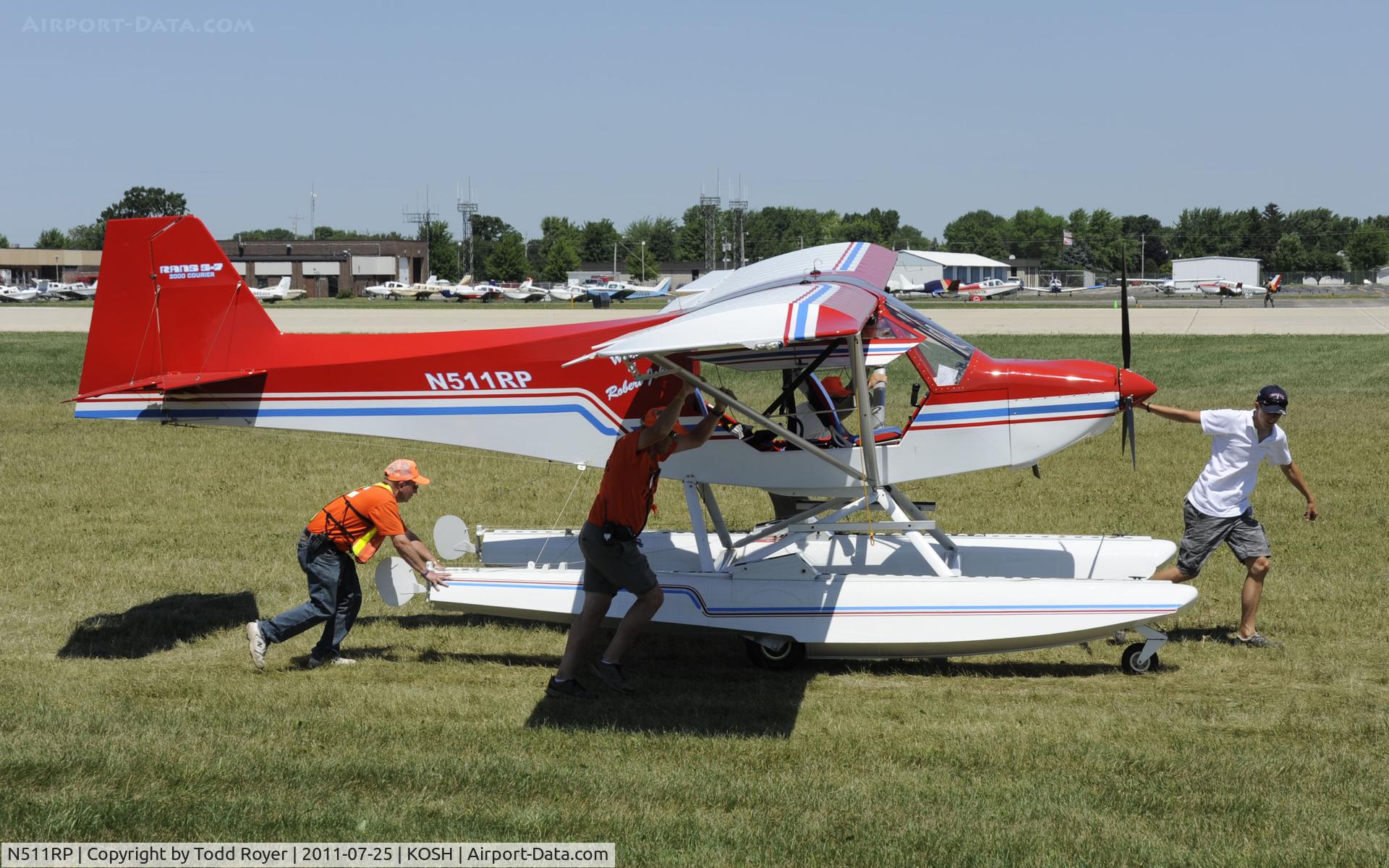 N511RP, 2002 Rans S-7 Courier C/N 1101313, AIRVENTURE 2011
