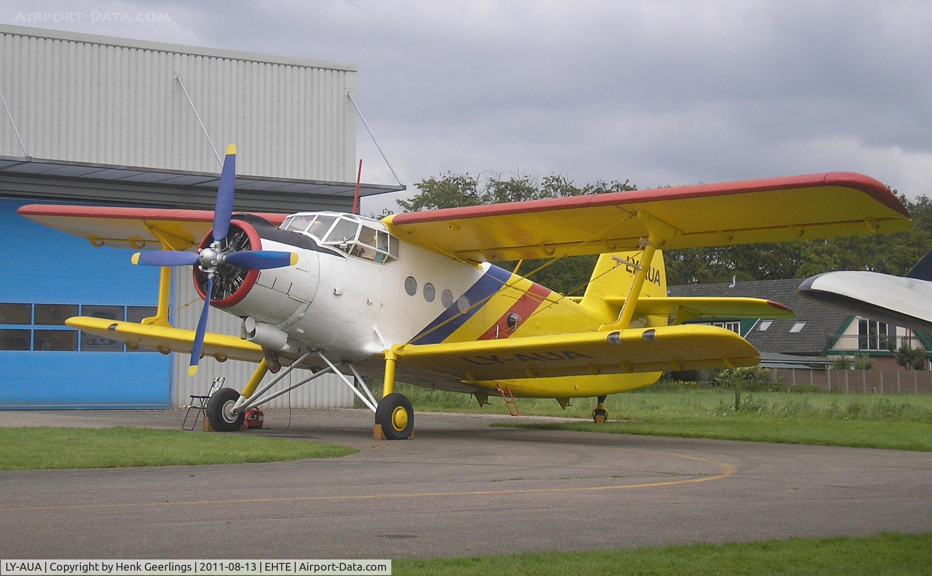 LY-AUA, Antonov An-2 C/N 1G-170-07, 15th European AN-2 Meeting at Teuge Int'l Airport