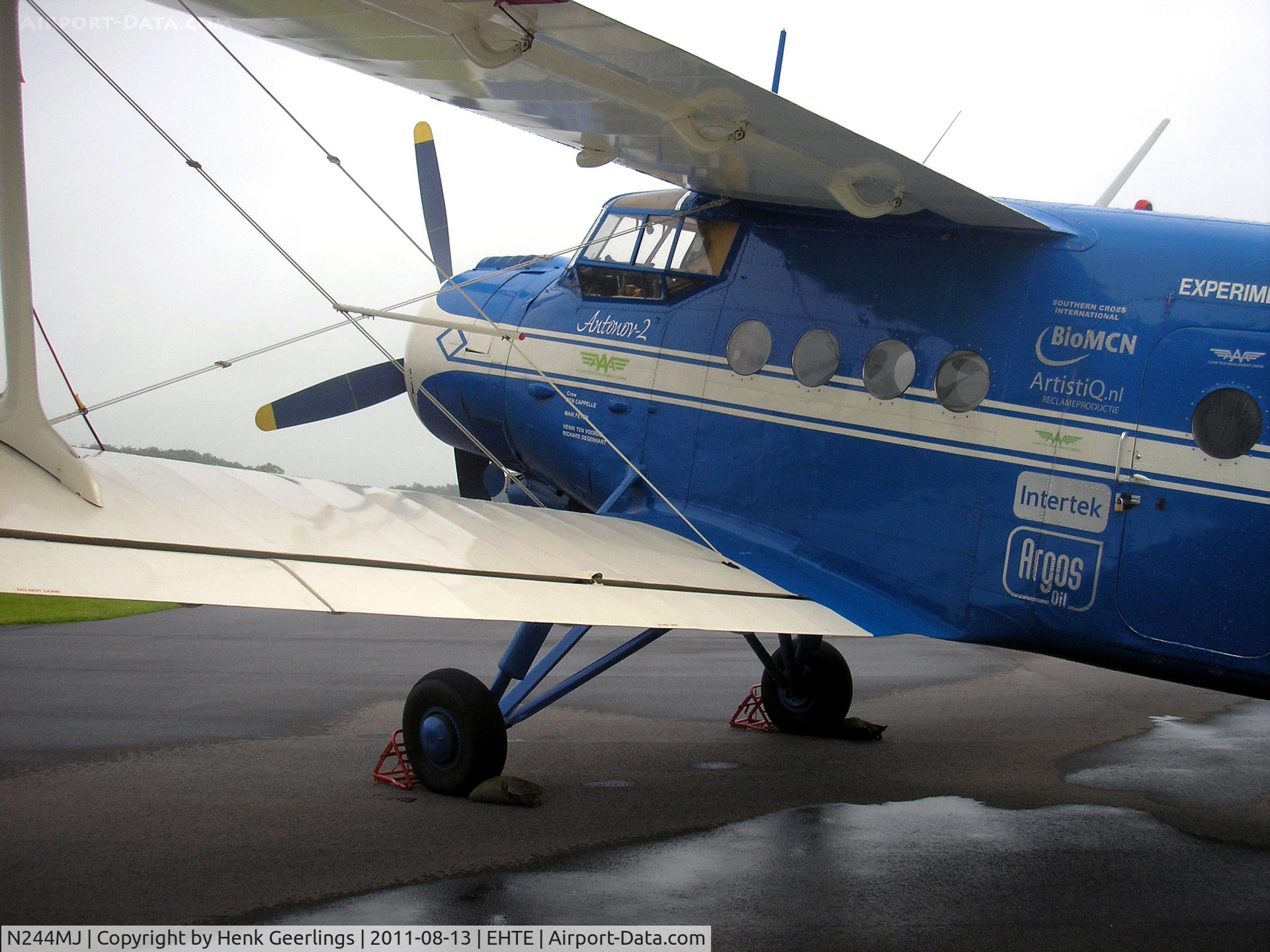 N244MJ, 1976 Antonov (PZL-Mielec) An-2 C/N 1G172-44, 15th European AN-2 Meeting at Teuge Int'l Airport