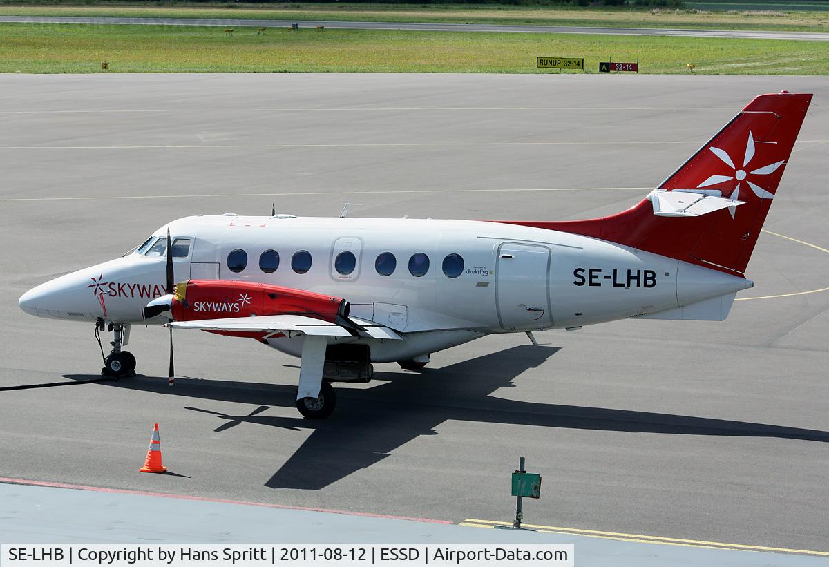 SE-LHB, 1989 British Aerospace BAe-3112 Jetstream 31 C/N 844, Flying for Skyways