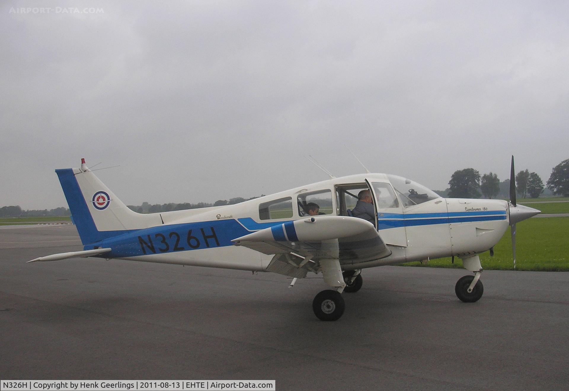 N326H, Beech C23 Sundowner 180 Sundowner 180 C/N M-1977, 15th European AN-2 Meeting at Teuge Int'l Airport