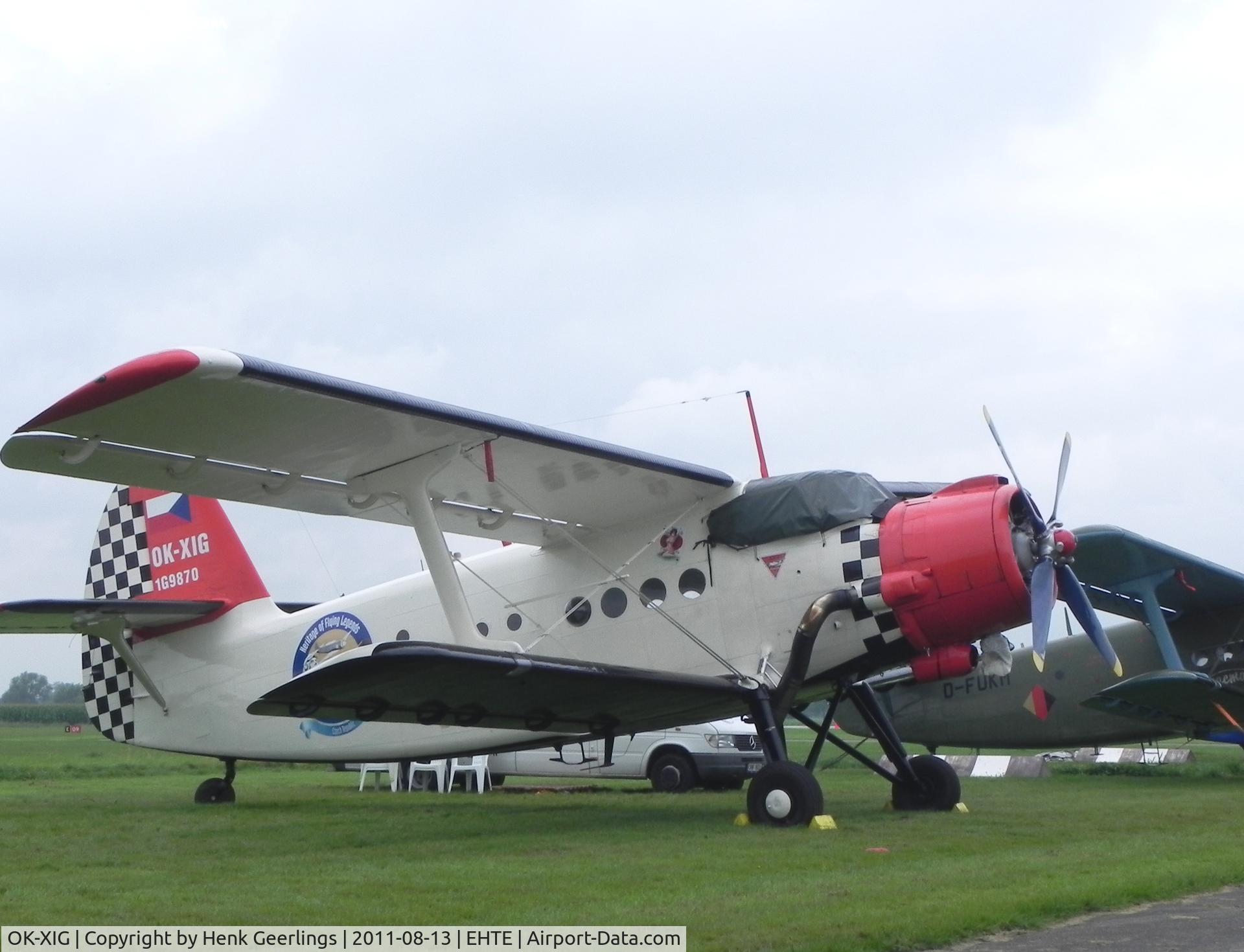 OK-XIG, 1968 PZL-Mielec An-2R C/N 1G98-70, 15th European AN-2 Meeting at Teuge Int'l Airport
