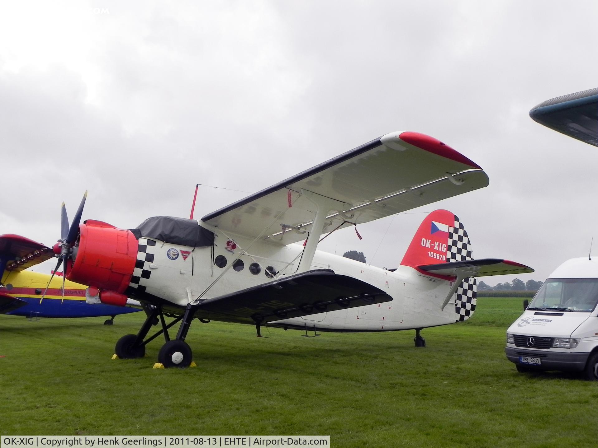 OK-XIG, 1968 PZL-Mielec An-2R C/N 1G98-70, 15th European AN-2 Meeting at Teuge Int'l Airport